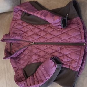 32 Degrees Heat lightweight down mixed media jacket.